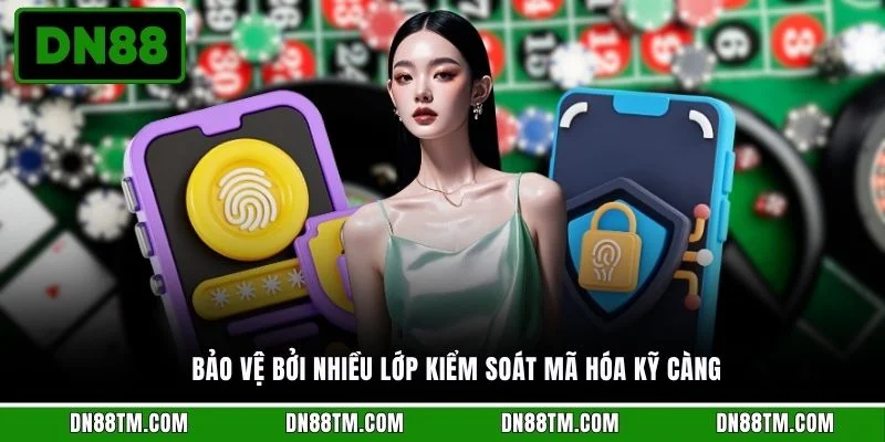 Bảo vệ bởi nhiều lớp kiểm soát mã hóa kỹ càng
